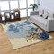 Hand Tufted Wool Area Rug Multicolor Abstract K00s18 Soft High Pile Non-Slip